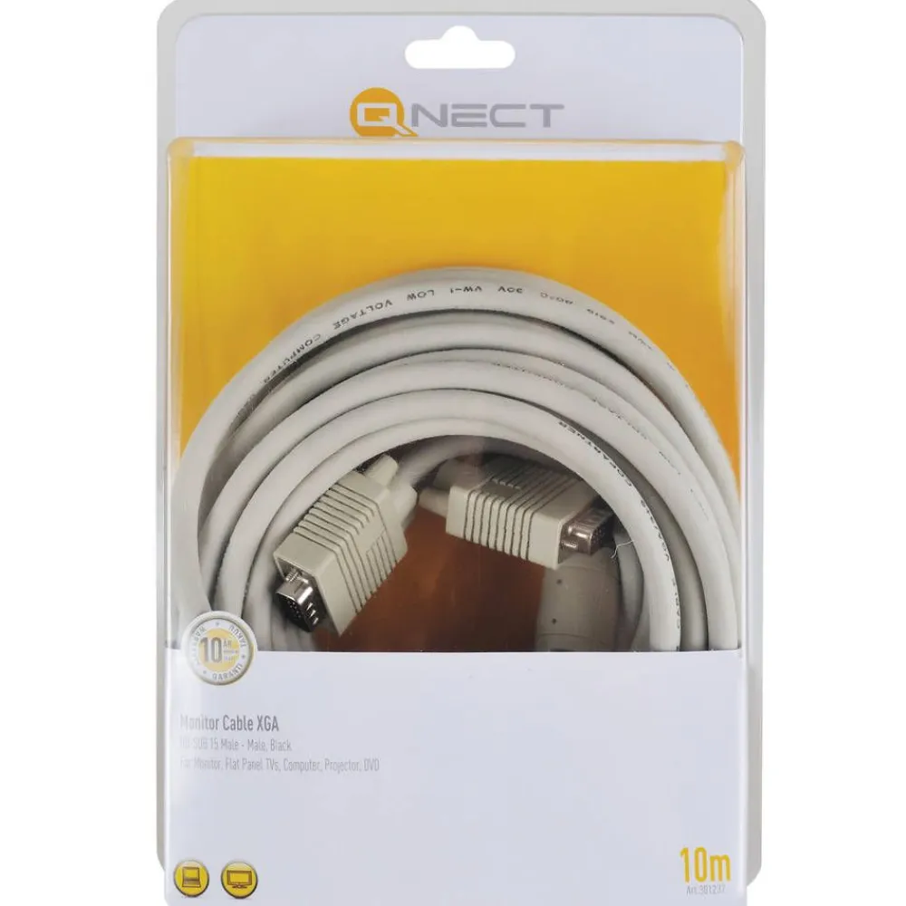 Qnect Monitorikaapeli 10m> Best