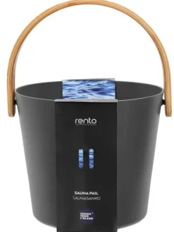 Rento Saunatarvikkeet|saunasanko alumiini harmaa