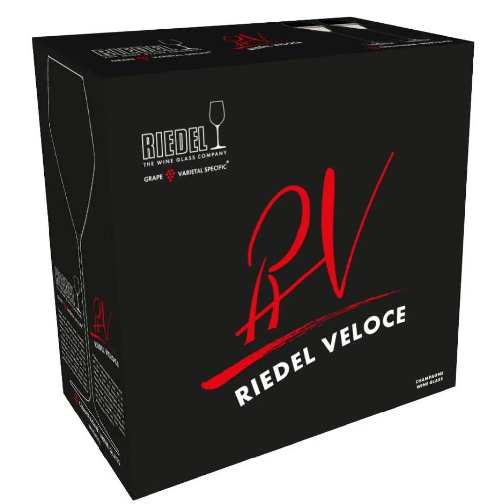 Veloce Champagne Wine Glass samppanjalasi 2 kpl>Riedel