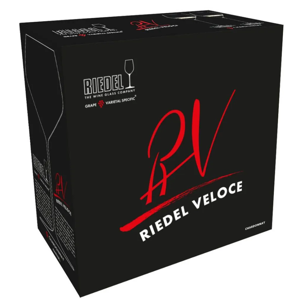 Riedel Astiat|Veloce Chardonnay valkoviinilasi 2 kpl