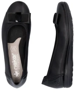 Rieker Kävelykengät|ballerinat L9366-00 00 Schwarz / Schwarz / Schwarz