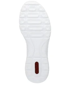 Rieker Kävelykengät|kävelykengät L3259-80 80 Weiss / Rose / Silver /Perlcloud