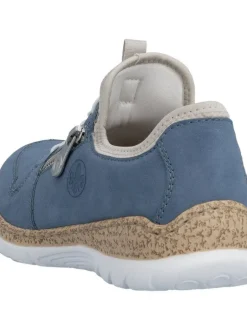 Rieker Kävelykengät|kävelykengät N42G0-14 14 Indigo / Perlcreme