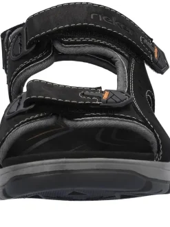 Rieker Sandaalit|sandaalit 26951-00 00 Schwarz / Rauch