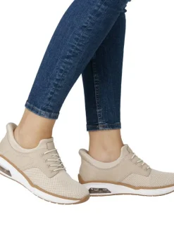 Rieker Tennarit Ja Sneakerit|sneakerit M5665-60 Vanilla-Metallic Perle Perlcreme 60 Vanilla-metallic/perle/perlcreme