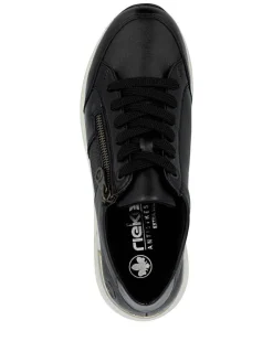 Rieker Tennarit Ja Sneakerit|Kävelykengät|sneakerit N1406-01 01 Schwarz / Schwarz