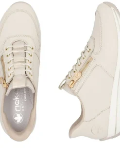 Rieker Tennarit Ja Sneakerit|sneakerit N1156-60 Pebble Muschel Perle 60 Pebble/muschel/perle