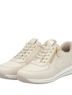 Rieker Tennarit Ja Sneakerit|sneakerit N1156-60 Pebble Muschel Perle 60 Pebble/muschel/perle