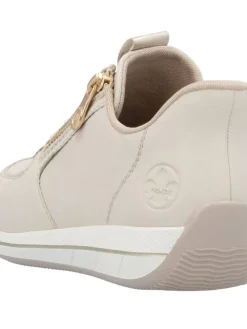 Rieker Tennarit Ja Sneakerit|sneakerit N1156-60 Pebble Muschel Perle 60 Pebble/muschel/perle