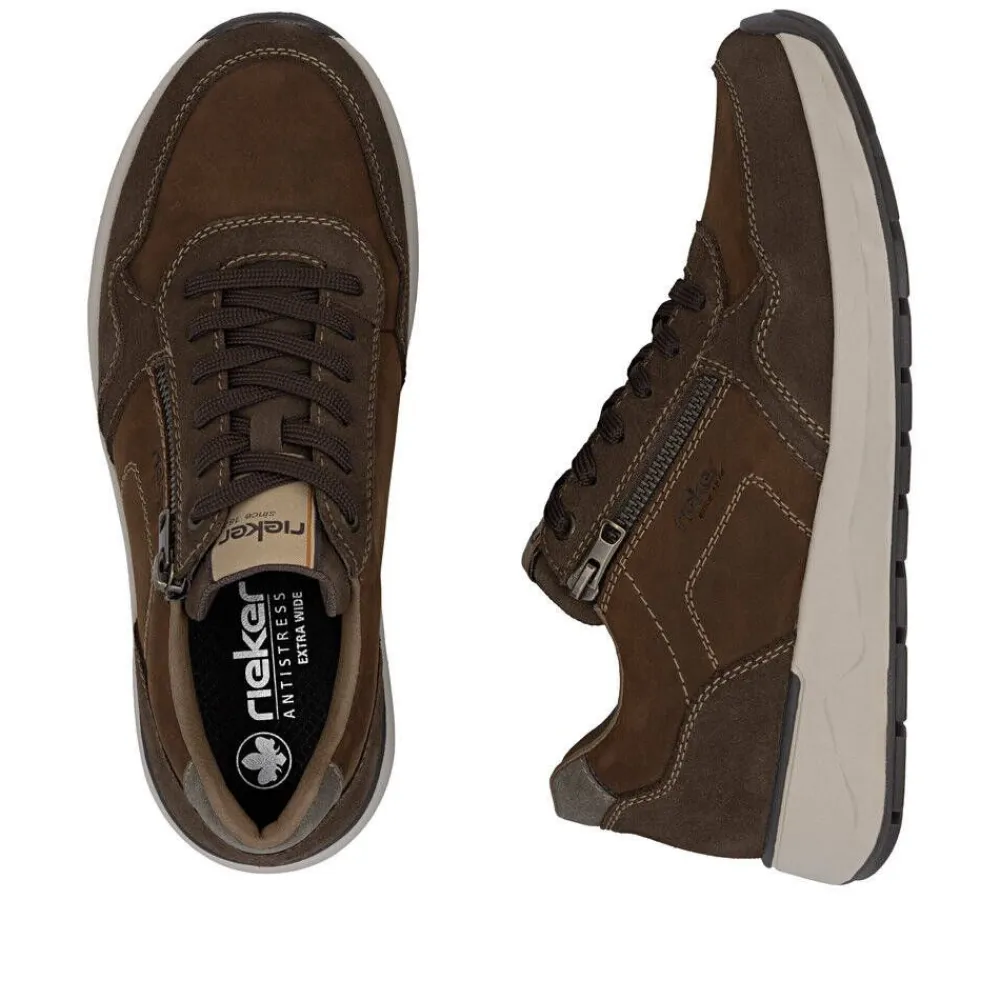 Rieker Tennarit Ja Sneakerit|Kävelykengät|tennarit 11500-22 22 Tabak / Noce / Kaffee