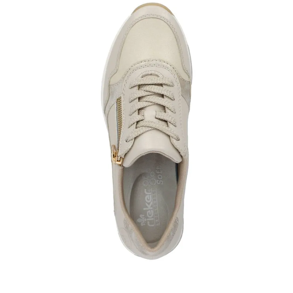 Rieker Tennarit Ja Sneakerit|Kävelykengät|tennarit N9301-60 60 Perle / Pebble / Muschel