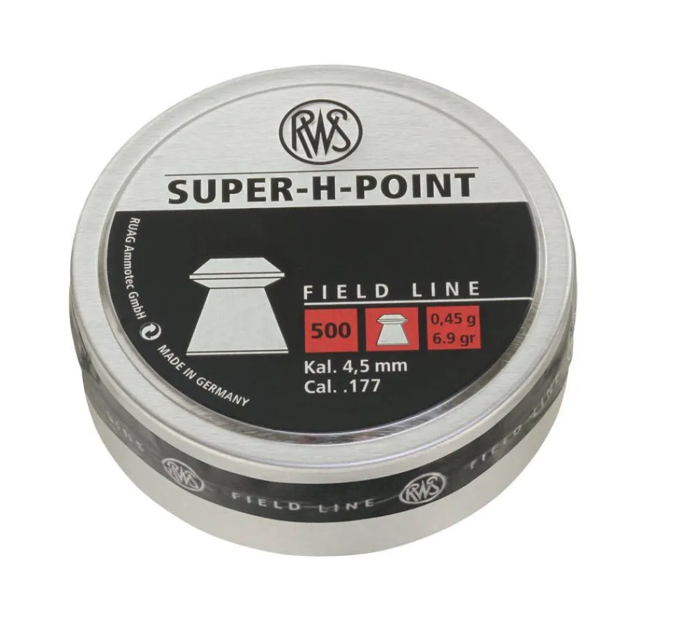 Asetarvikkeet Ja -Laukut|RWS Ilmakiväärin luoti RWS Super Hollow 4,5 mm 0,45 g