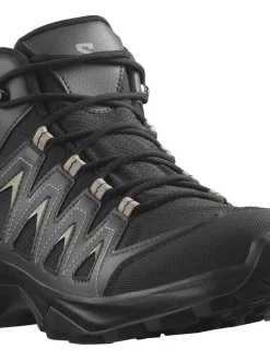 Salomon Vaellus- Ja Metsästyskengät|Retkeilykengät|vaelluskenkä X Braze Mid GTX M Black/Phantom/Vintage Khaki