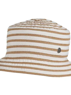 Salon Hatut Ja Pipot|hattu Cannes Ribbon Striped BEIGE