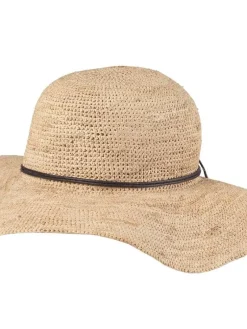 Salon Hatut Ja Pipot|hattu Straw Raffia Crochet Vaalea ruskea
