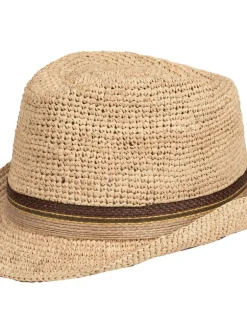 hattu Raffia Trilby Crochet>Salon lakkitehdas