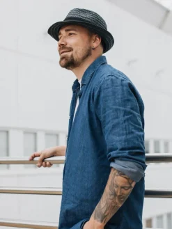 Salon lakkitehdas Hatut, Huivit Ja Käsineet|olkihattu Straw Hat Trilby 2401 Black / musta