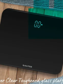 Salter Kauneus Ja Terveys|henkilövaaka musta SA9204 BK3R
