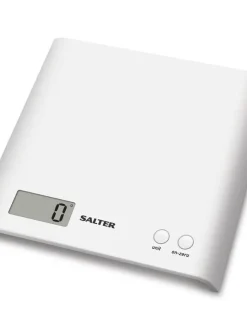 Salter Keittiötarvikkeet|keittiövaaka valkoinen 3 kg