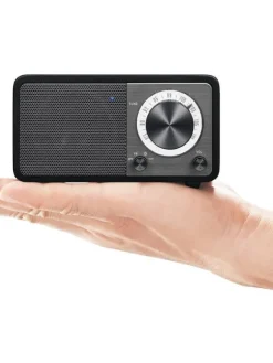 Sangean Radiot Ja Kelloradiot|pöytäradio WR-7 Bluetooth-yhteydellä, musta SAN99506
