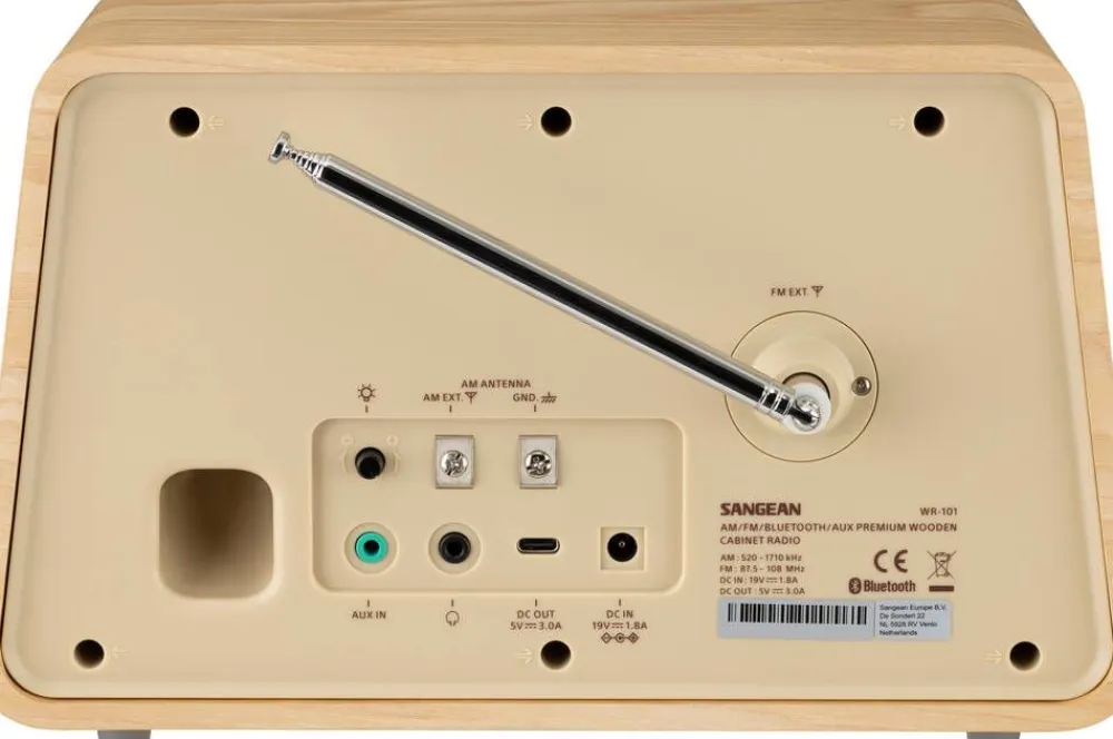 radio WR-101 Bluetooth vaalea tammi>Sangean Best