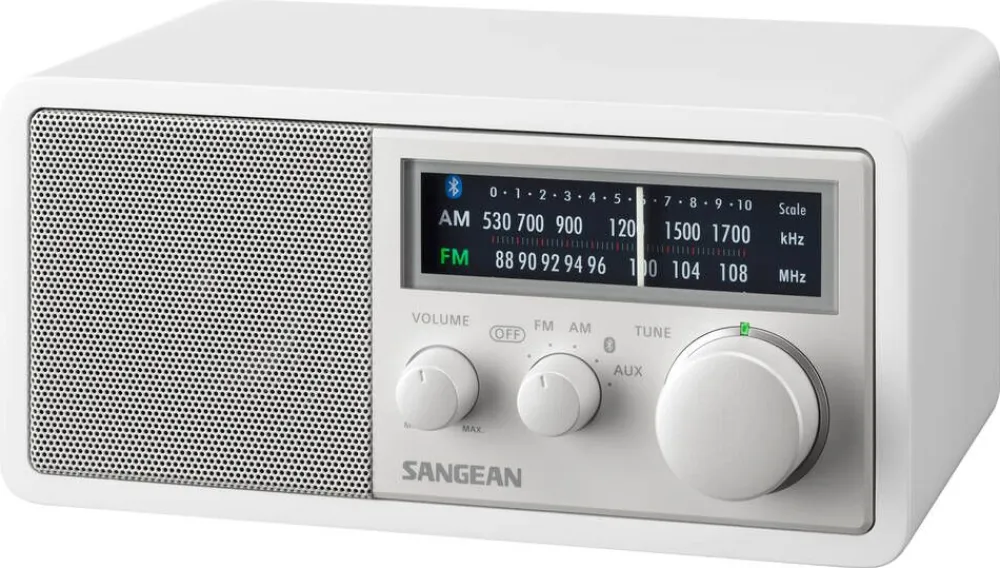radio WR-11BT+ Limited Edition Bluetooth valkoinen>Sangean Online