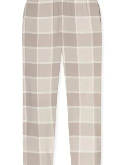 Schiesser Yö- Ja Oloasut|flanellipyjama 181991 409 Beige