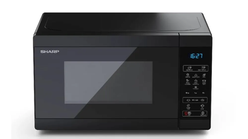 Sharp Mikroaaltouunit|mikro YC-MS02E-B musta