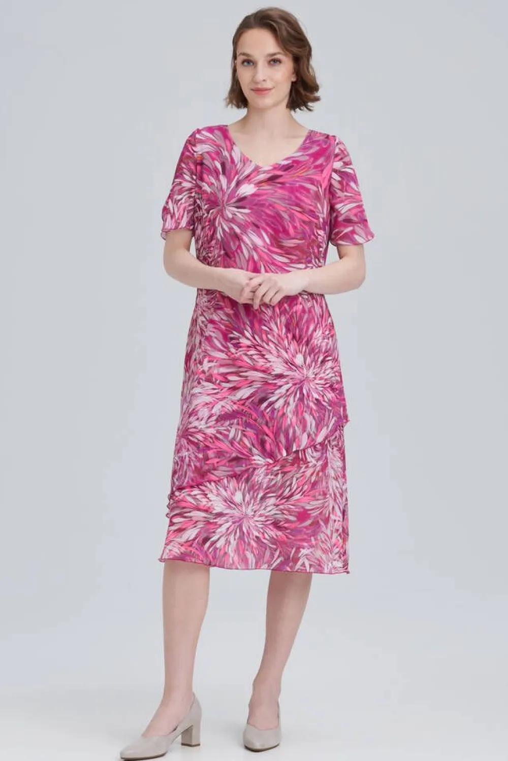Shenina Lyhyet Juhlamekot|mekko MINTTU 436 18 FUKSIA