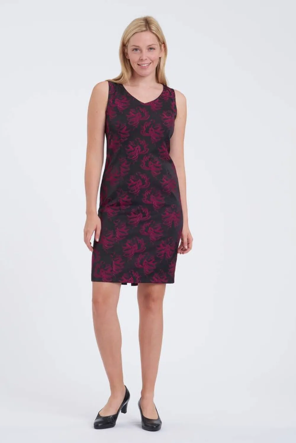 Shenina Lyhyet Juhlamekot|mekko MUJU 367 18 Musta / Purppura