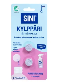 Sini Puhdistus Ja Siivous|Kylppäri täyttöpakkaus 2 kpl