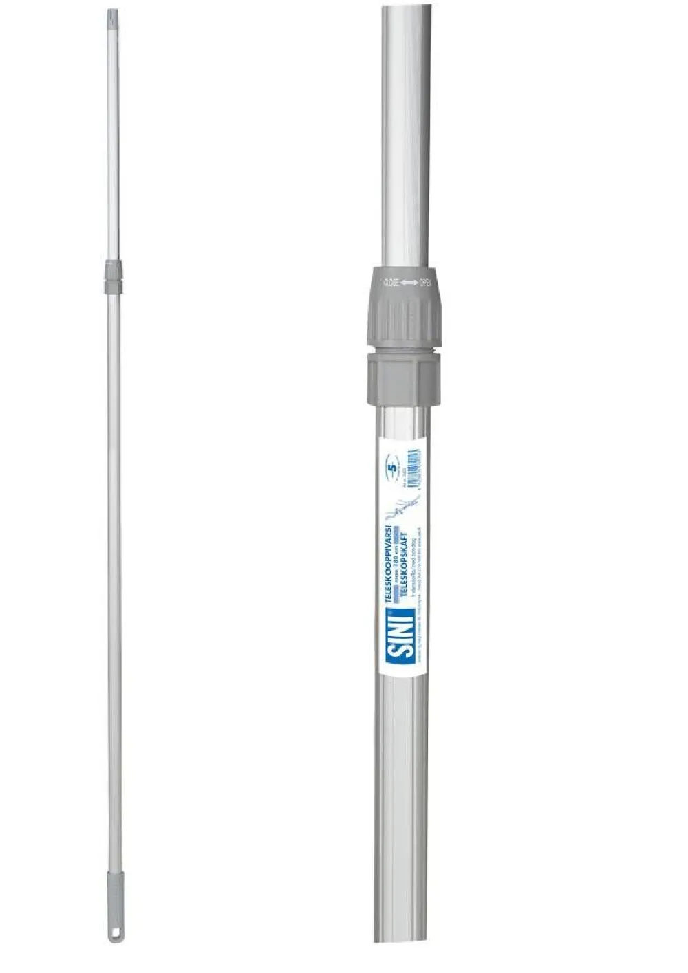 Teleskooppivarsi 180cm>Sini Discount