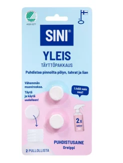 Yleis täyttöpakkaus 2 kpl>Sini New