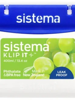 Sistema Ruoansäilytys Ja Järjestys|Klip It + säilytysrasia 400 ml
