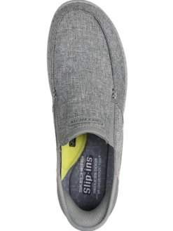 Skechers Kangaskengät|kangaskengät Mens Melson Slip-Ins GRY GRY Grey