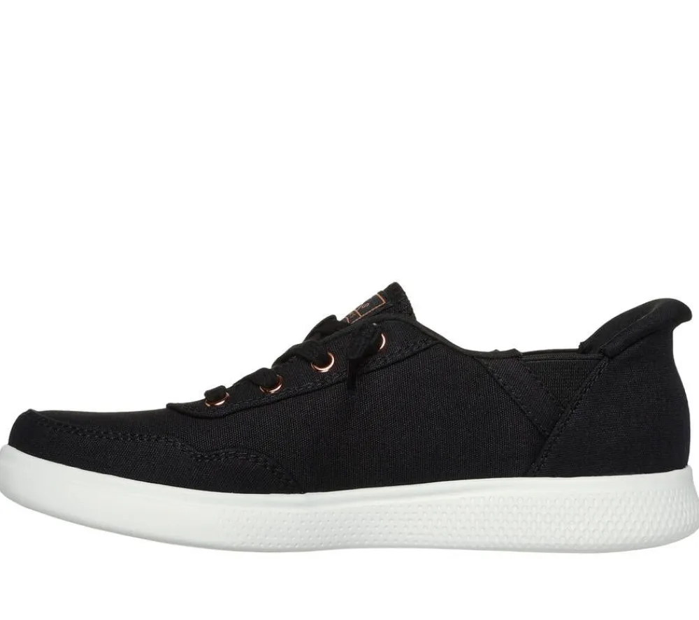 Skechers Kangaskengät|kangaskengät Womens Bobs Skipper Slip-Ins BLK BLK Black