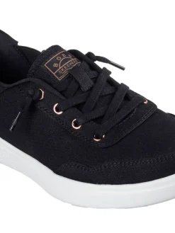 Skechers Kangaskengät|kangaskengät Womens Bobs Skipper Slip-Ins BLK BLK Black