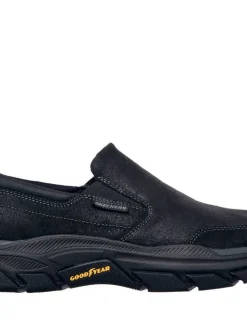 kävelykengät Mens Relaxed Fit Respected BBK>Skechers New