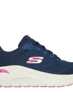 Skechers Tennarit Ja Sneakerit|sneakerit Womens Arch Fit - Big League NVMT NVMT Navy Multi
