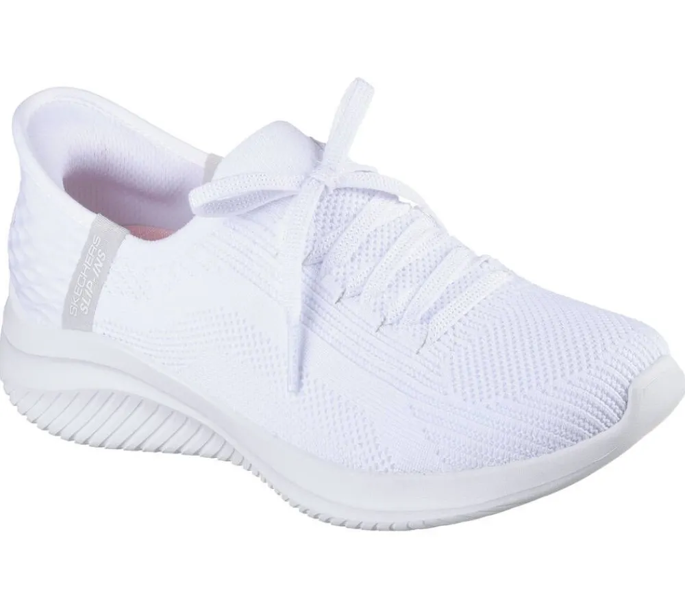 sneakerit Womens Ultra Flex 3.0 Slip-Ins WHT>Skechers Online