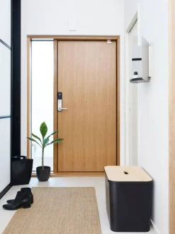 Smartstore Paperikorit Ja Roska-Astiat|Collect lajitteluastia vanerikannella 76 L musta