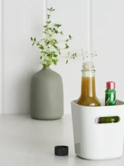 Compact Mini säilytyslaatikko 0,6 L valkoinen>Smartstore New