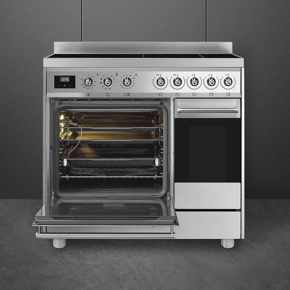 Smeg Uunit Ja Liedet|Classic liesi 90 cm rst C92IPX9