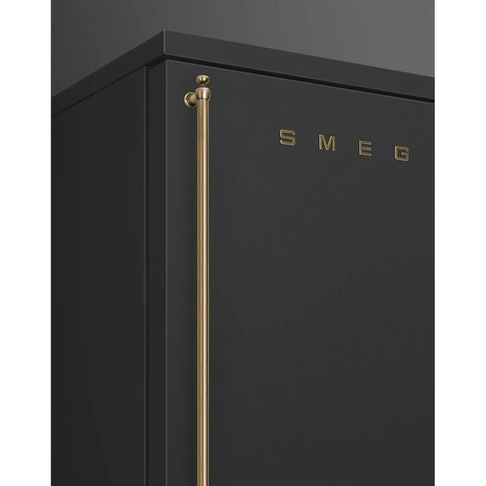 Smeg Jääkaapit Ja Pakastimet|Coloniale jääkaappipakastin 70 cm FA8005RPO5 antrasiitti oik