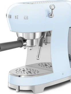 Smeg Kahvi Ja Kuumat Juomat|espressokeitin ECF02PBEU pastellinsininen