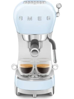 Smeg Kahvi Ja Kuumat Juomat|espressokeitin ECF02PBEU pastellinsininen