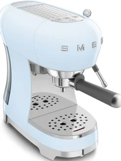 Smeg Kahvi Ja Kuumat Juomat|espressokeitin ECF02PBEU pastellinsininen