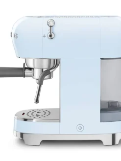 Smeg Kahvi Ja Kuumat Juomat|espressokeitin ECF02PBEU pastellinsininen