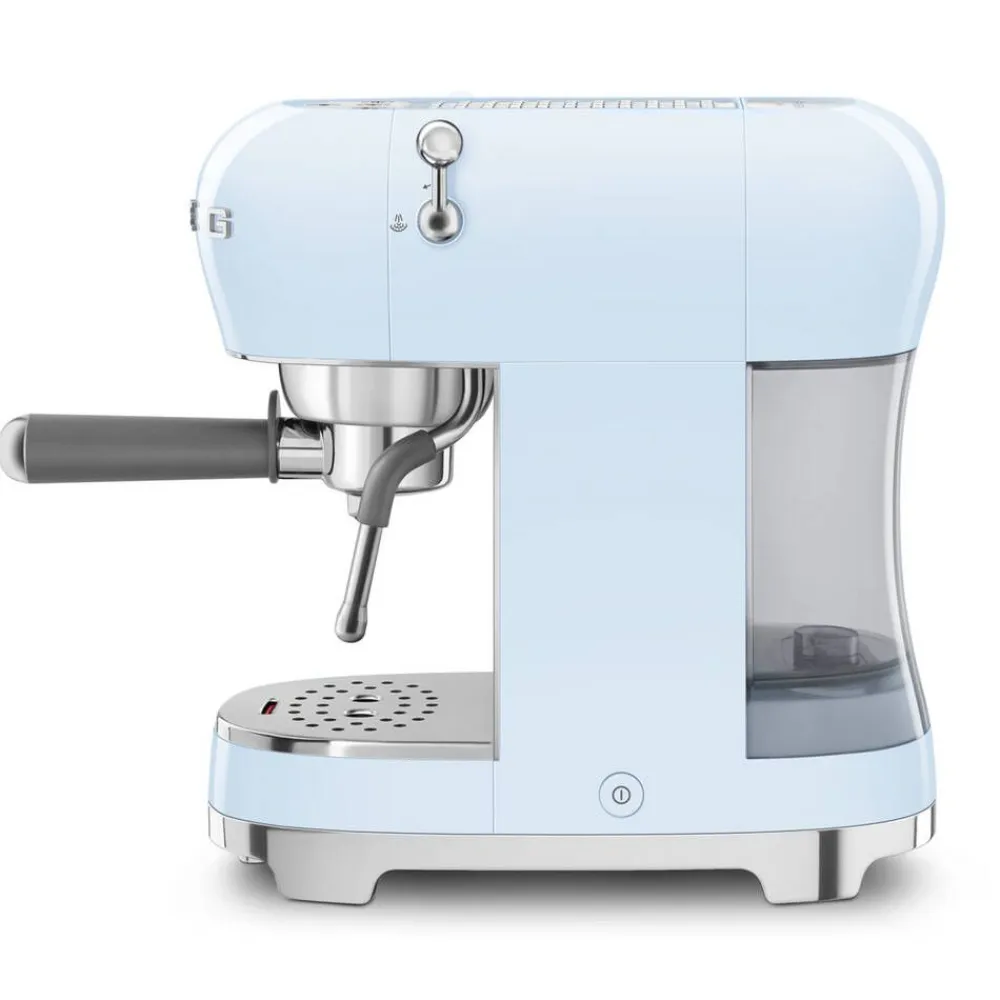 Smeg Kahvi Ja Kuumat Juomat|espressokeitin ECF02PBEU pastellinsininen