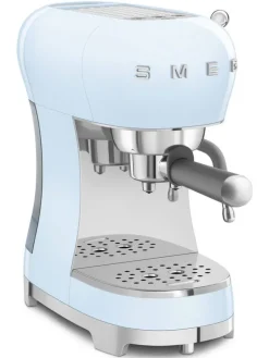 Smeg Kahvi Ja Kuumat Juomat|espressokeitin ECF02PBEU pastellinsininen